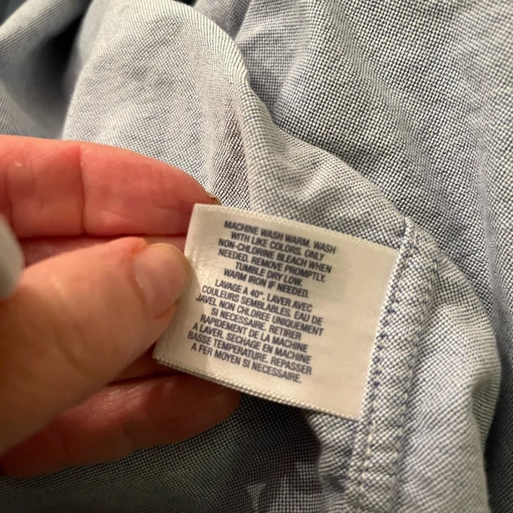 Ralph Lauren blue shirt